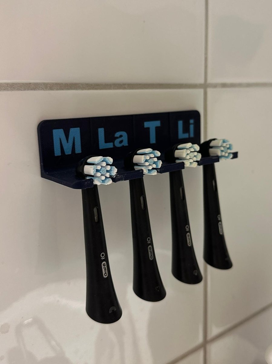 Tandborsthållare